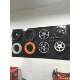 Genuine hole plate thousand exhibition hole plate round hole product decoration wall display rack hardware tool household storage mobile phone accessories