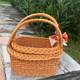 Fruit rice dumplings basket bayberry grass gift egg color bathing rattan plastic hand-woven storage wild vegetables