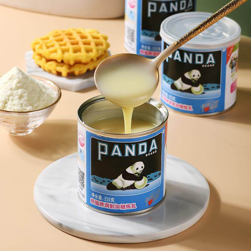 熊猫炼乳炼奶350g商用烘焙奶茶店面包奶油小馒头蛋挞原料小包装,淘宝优惠券,粉丝福利购,淘宝优惠卷