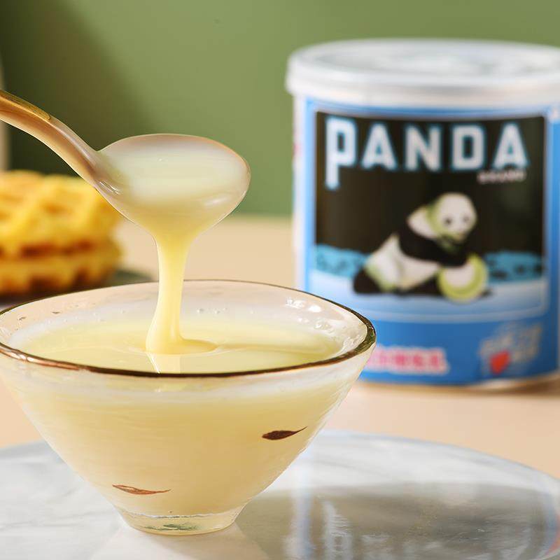 熊猫炼乳炼奶350g商用烘焙奶茶店面包奶油小馒头蛋挞原料小包装,淘宝优惠券,粉丝福利购,淘宝优惠卷