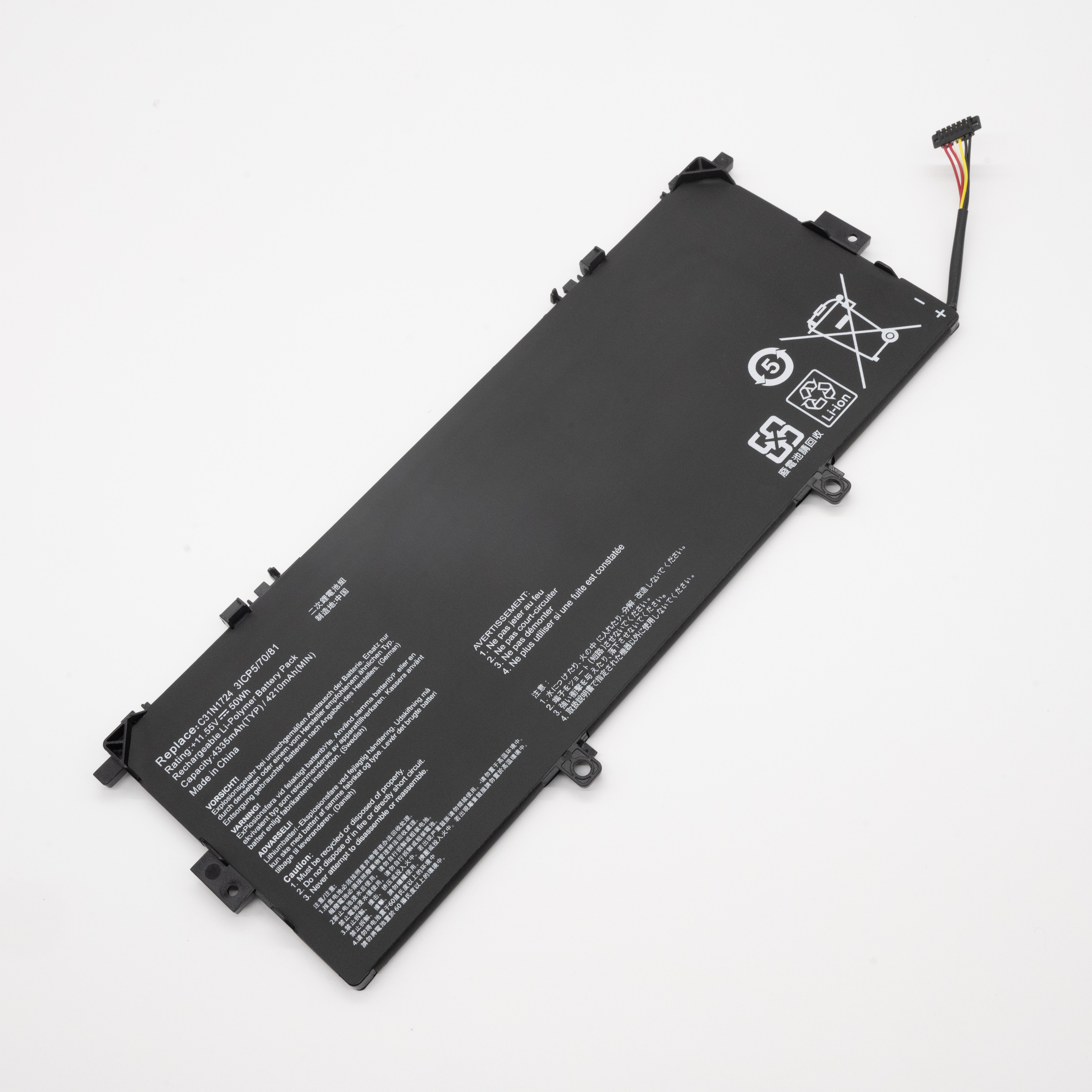 适用华硕ASUS UX331F UX331FAL UX331U/UAL C31N1724 笔记本电池 - 图1