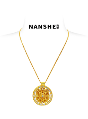 NANSHE/南奢 【时来运转】两款八宝罗盘新中式项链