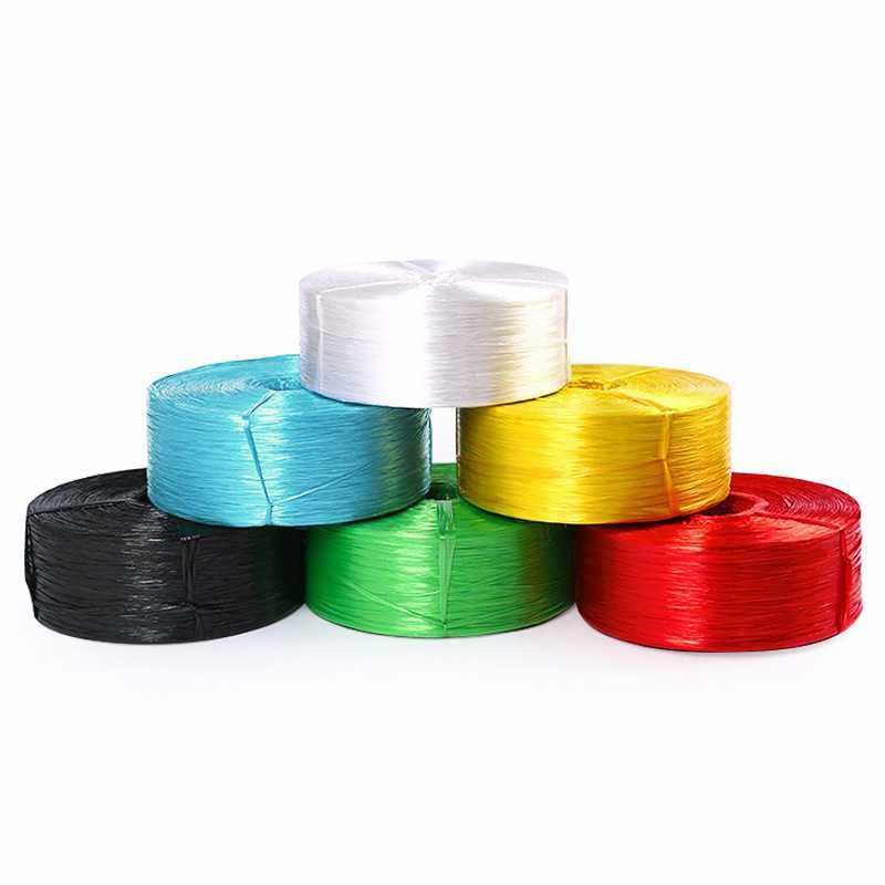 塑料绳子 编织袋捆扎绳 PP撕裂膜草球绳颜色多样 打包绳捆扎口绳,淘宝优惠券,粉丝福利购,淘宝优惠卷