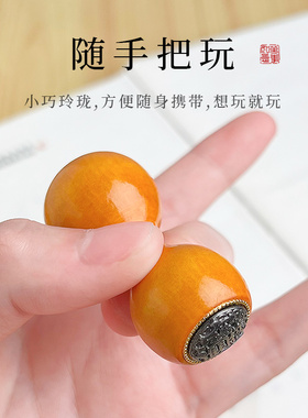 招财进宝木葫芦文玩手把件解压