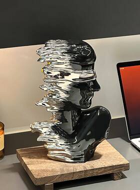 抽象人物新家装饰摆件陶瓷轻奢高级感客厅电视柜玄关酒柜乔迁礼品