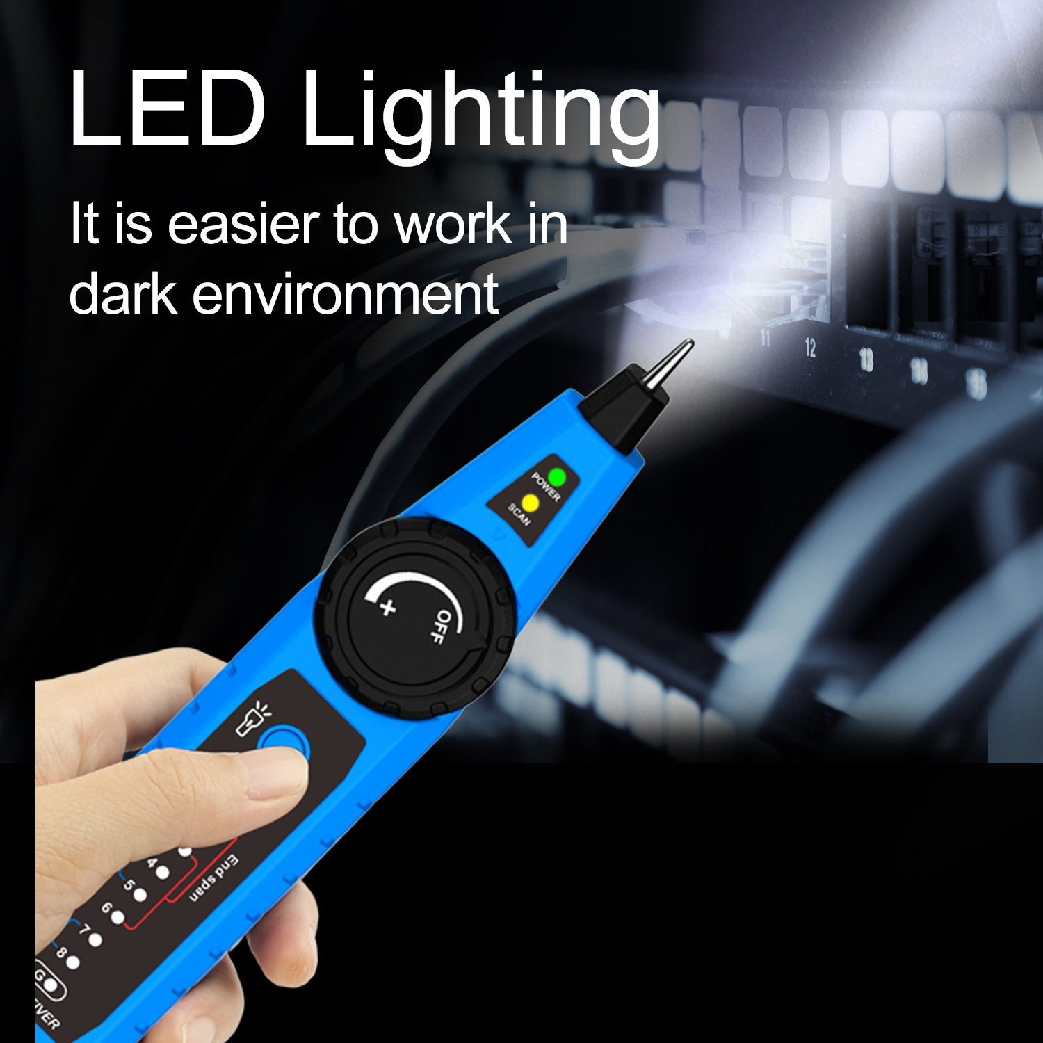 新款智能英文版网络测试仪POE充电线检测器NOYAFA NF-810测线器,淘宝优惠券,粉丝福利购,淘宝优惠卷