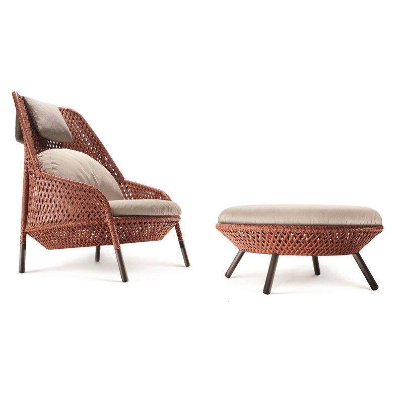 户外沙发庭院花园懒人创意防晒藤椅设计师民宿单双人沙发茶几组合,淘宝优惠券,粉丝福利购,淘宝优惠卷