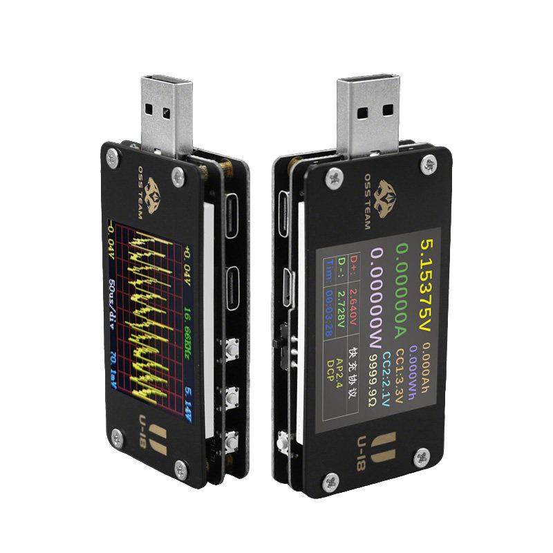 OSS TEAM USB电压电流表高精密多功能快充测试仪QC/PD协议诱骗器,淘宝优惠券,粉丝福利购,淘宝优惠卷