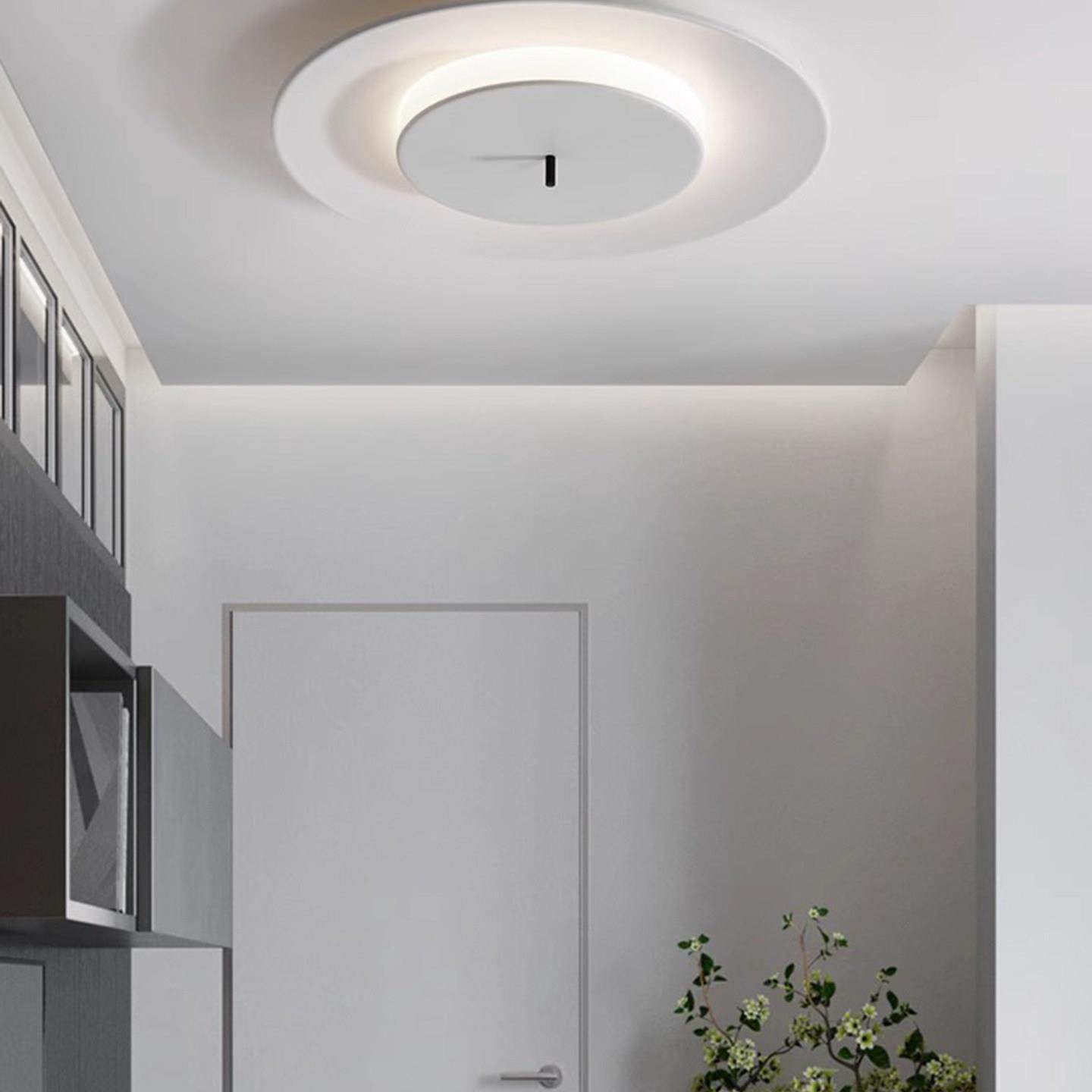 北欧设计师创意灯饰圆形马卡龙飞碟吸顶灯书房玄关走廊儿童房灯具,淘宝优惠券,粉丝福利购,淘宝优惠卷