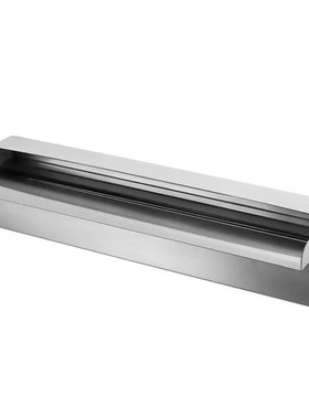 庭院鱼池假山流水墙不锈钢瀑布A出水口景观水池水景池瀑布叠水