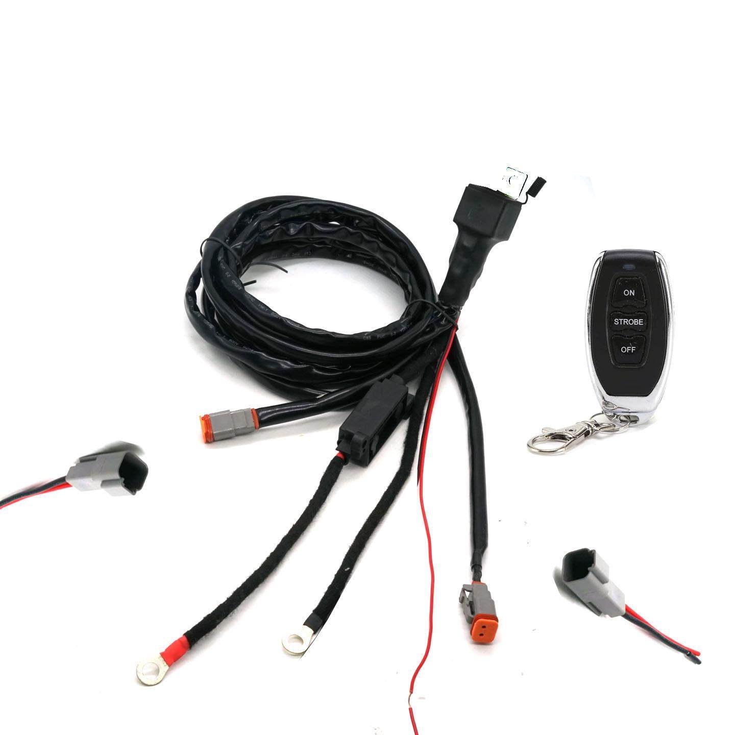 直销汽车射灯改装远光联动12V24V80A直流远程遥控爆闪一拖二线组,淘宝优惠券,粉丝福利购,淘宝优惠卷