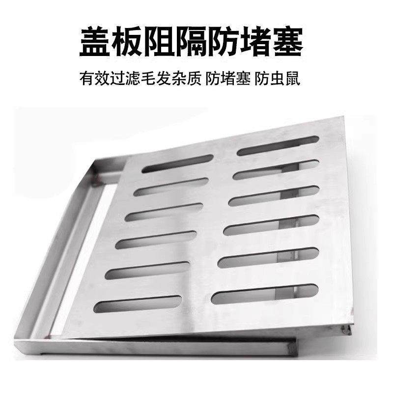 304不锈钢雨水篦子井盖排水沟下水道盖板方形庭院地漏带框定制,淘宝优惠券,粉丝福利购,淘宝优惠卷
