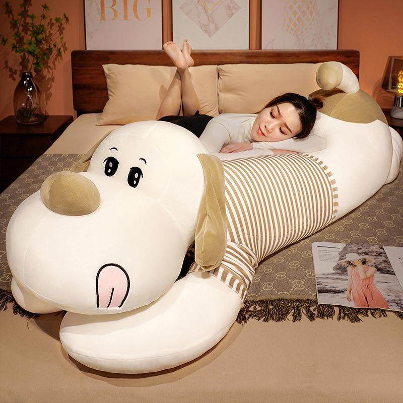 可爱生趴狗枕抱枕条女睡觉夹腿枕头床头靠垫大靠长背床上靠枕2025,淘宝优惠券,粉丝福利购,淘宝优惠卷