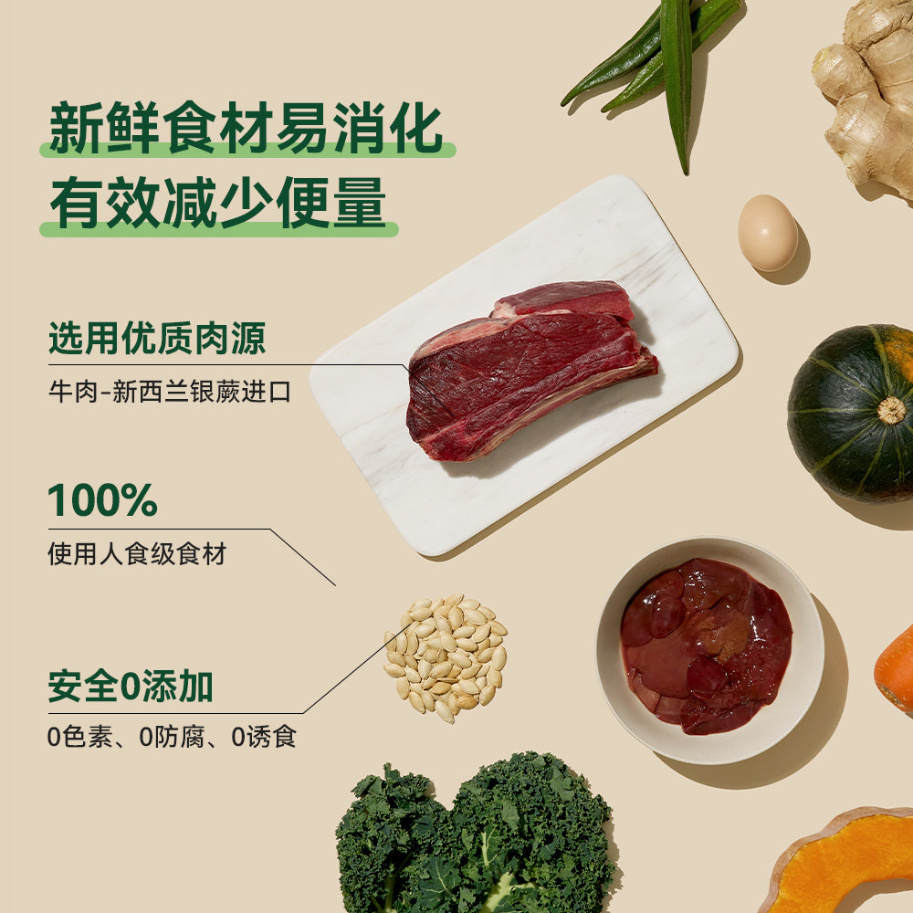【鸭肉&牛肉】新鲜一碗成犬鲜粮膳食平衡呵护肠胃湿粮拌饭,淘宝优惠券,粉丝福利购,淘宝优惠卷