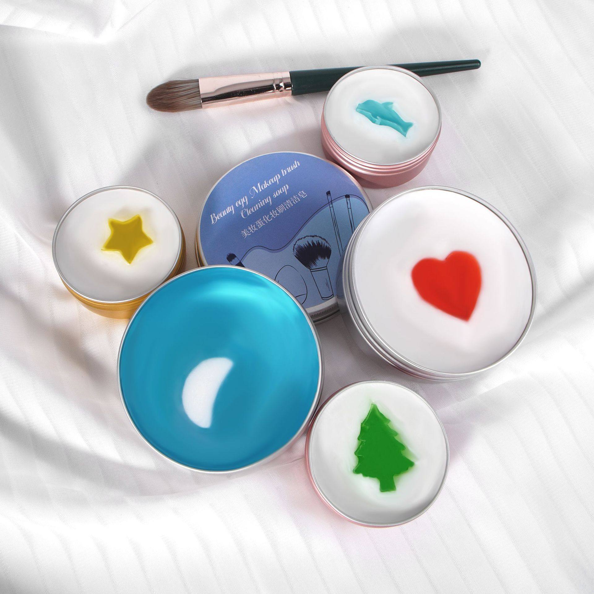 化妆刷洗刷皂粉扑美妆蛋清洁工具迷你便携化妆刷清洁皂洗刷神器,淘宝优惠券,粉丝福利购,淘宝优惠卷