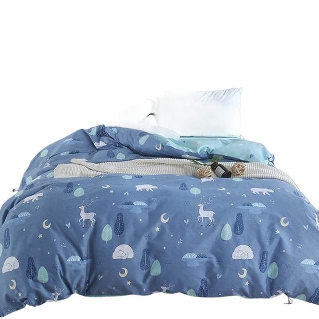 Pure cotton quilt cover 0 single piece cotton bed sheets for winter dormitory quilts 1 set 50XYJ-01x200 double quilt cover