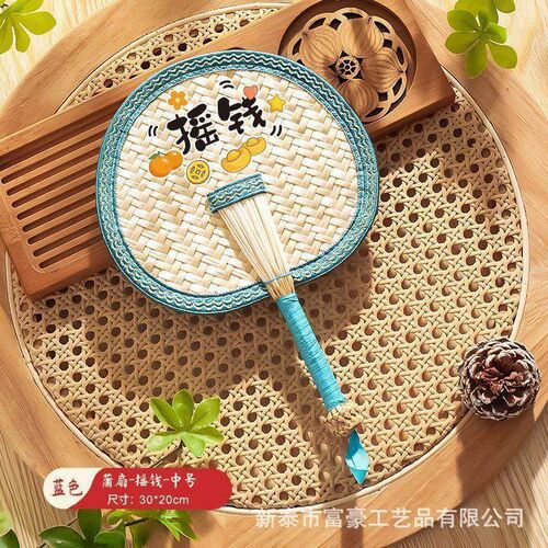 扇子蒲扇夏季家用手工编织耐用老式大蒲扇夏天葵山芭蕉扇手摇扇 - 图2