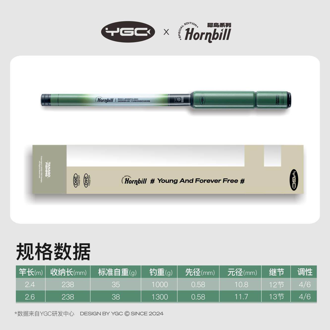 YGC犀鸟小物钓竿2.4/2.6M龙井绿新手钓鱼一体便携迷你短节溪流竿,淘宝优惠券,粉丝福利购,淘宝优惠卷