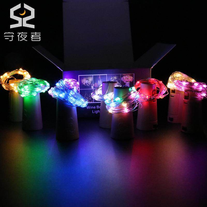 跨境热卖 酒瓶塞LED铜丝灯串 红酒瓶塞灯 LED Cork String Light,淘宝优惠券,粉丝福利购,淘宝优惠卷