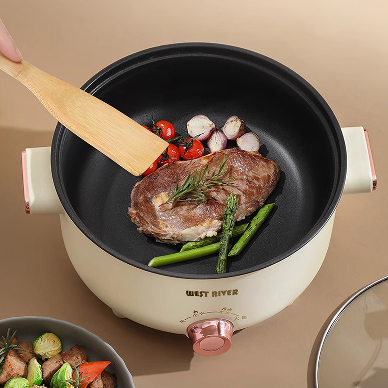 德国全自动一体电饭煲智能电煮锅蒸煎炒不粘电热火锅多功能电炒锅 - 图1