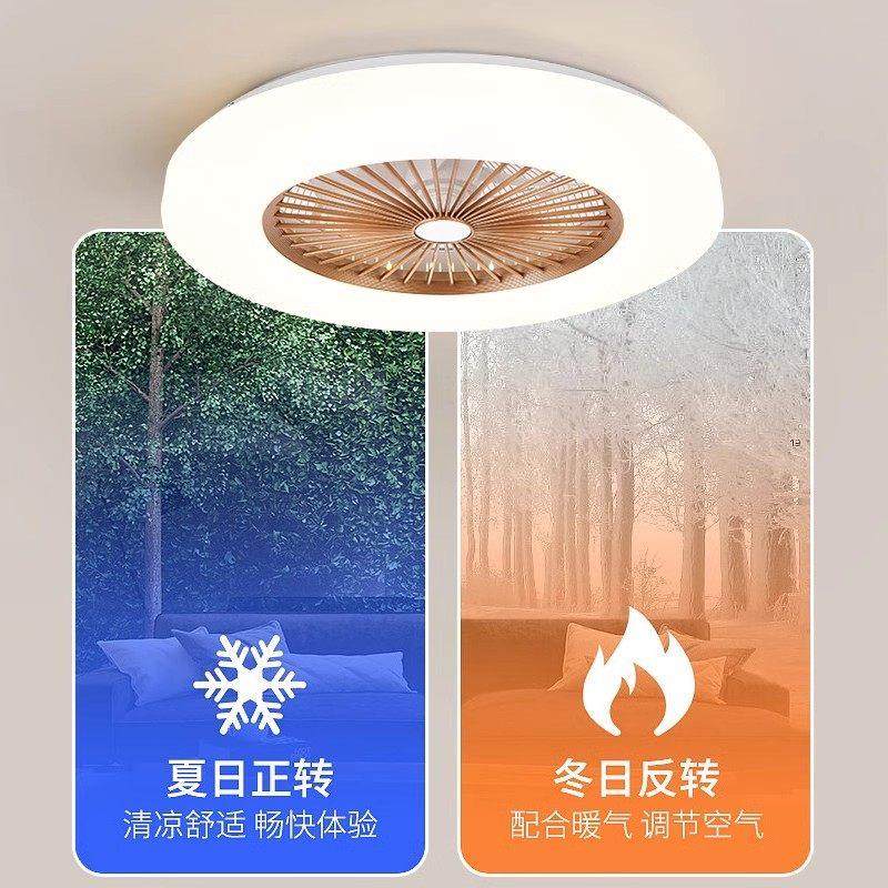 网红2024新款客厅饭厅吊扇灯卧室一体智能导风吸顶吊扇灯现代简约,淘宝优惠券,粉丝福利购,淘宝优惠卷