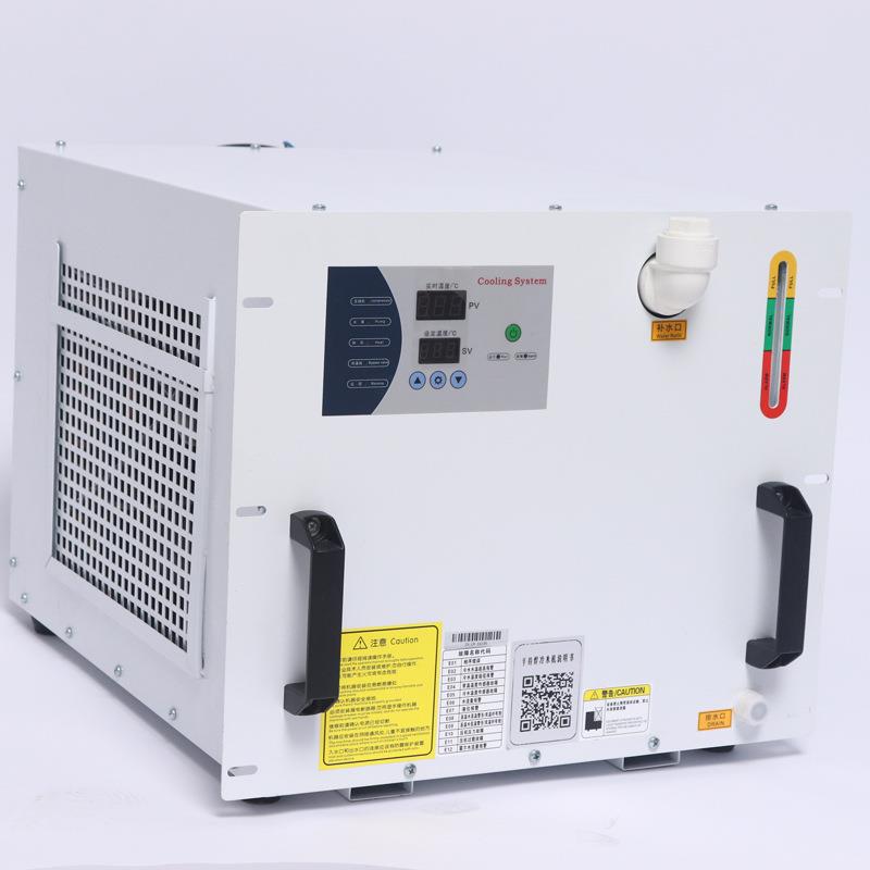Handheld welding chiller dual temperature dual control chilled water machine box screw chiller refrigeration machine industrial chiller