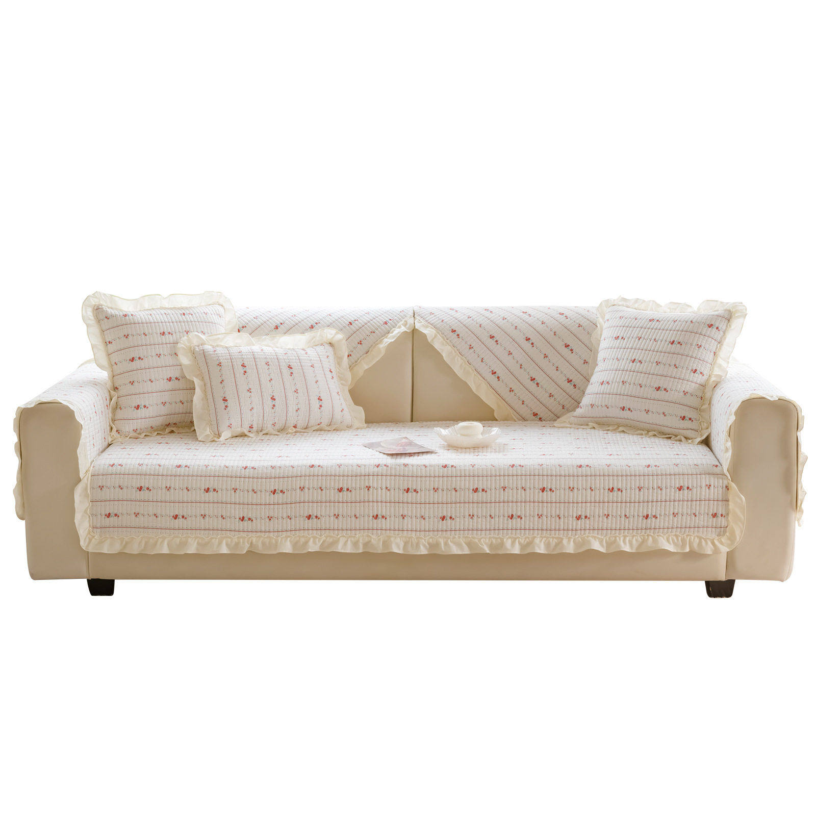 韩式碎花沙发垫全棉四季通用小清新防滑沙发坐垫客厅直排沙发套罩,淘宝优惠券,粉丝福利购,淘宝优惠卷