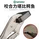 Industrial-grade round mouth clamp tool woodworking pliers manual pressure point mouth multifunction fixed straight mouth