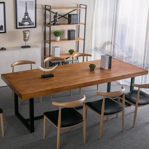 实木吧台板餐桌面板茶几板飘窗台面书桌工作台松木搁板大木板定制 - 图2