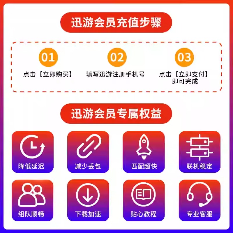 【410天 0.3元/天】迅游加速器SVIP年卡暗黑巡游加器迅游SVIP非uu - 图0