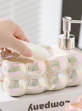 轻奢装饰收纳摆件钥匙置物架家居陶瓷收纳盒入户玄关鞋柜茶几客厅