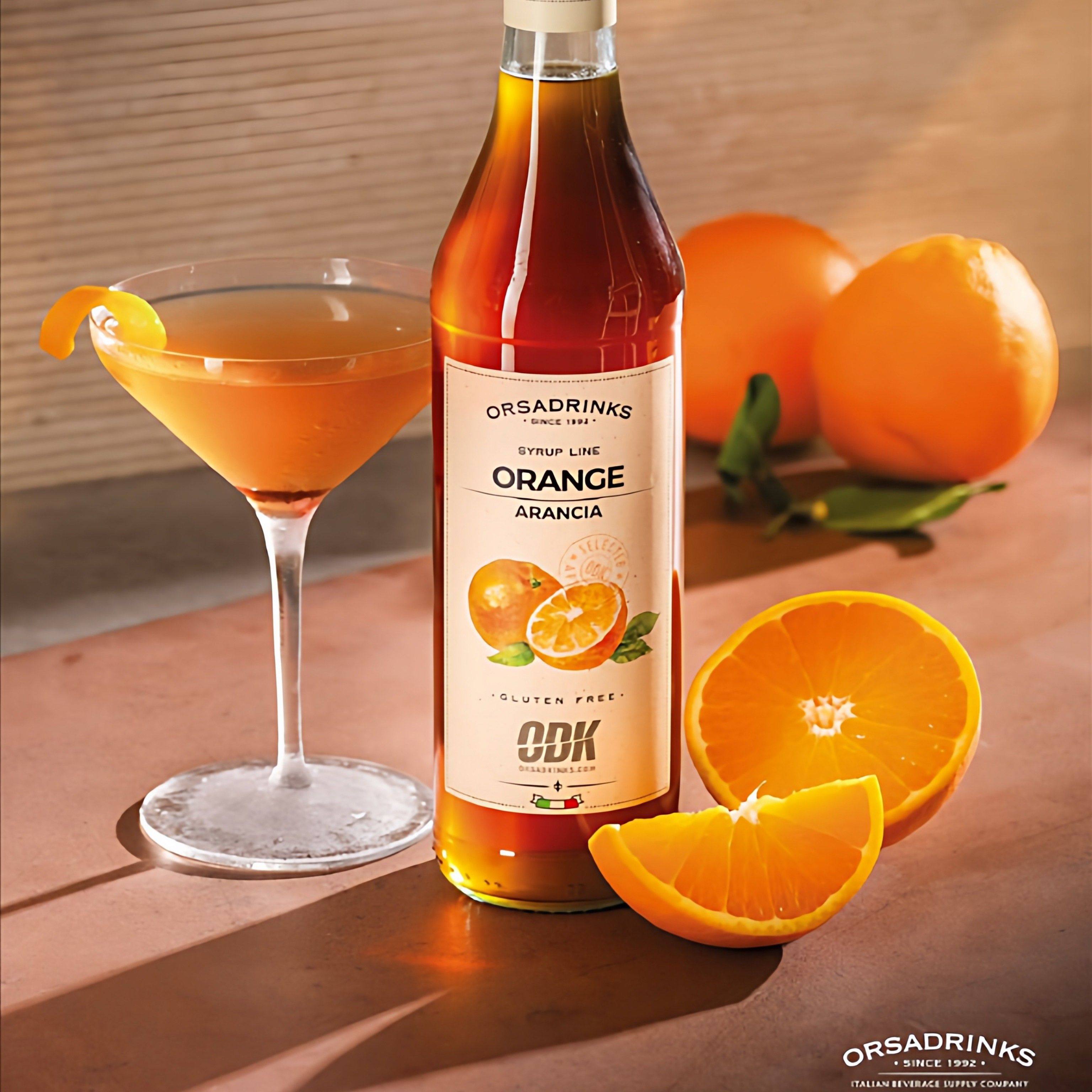 ODK香橙风味糖浆750ml咖啡茶饮鸡尾酒果汁饮料调味香橙美式拿铁,淘宝优惠券,粉丝福利购,淘宝优惠卷