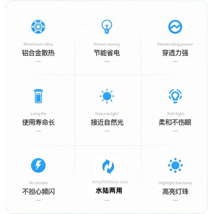 鱼缸灯LED水草照明灯水族箱专用造景灯光红龙鹦鹉鱼防水灯管水陆,淘宝优惠券,粉丝福利购,淘宝优惠卷