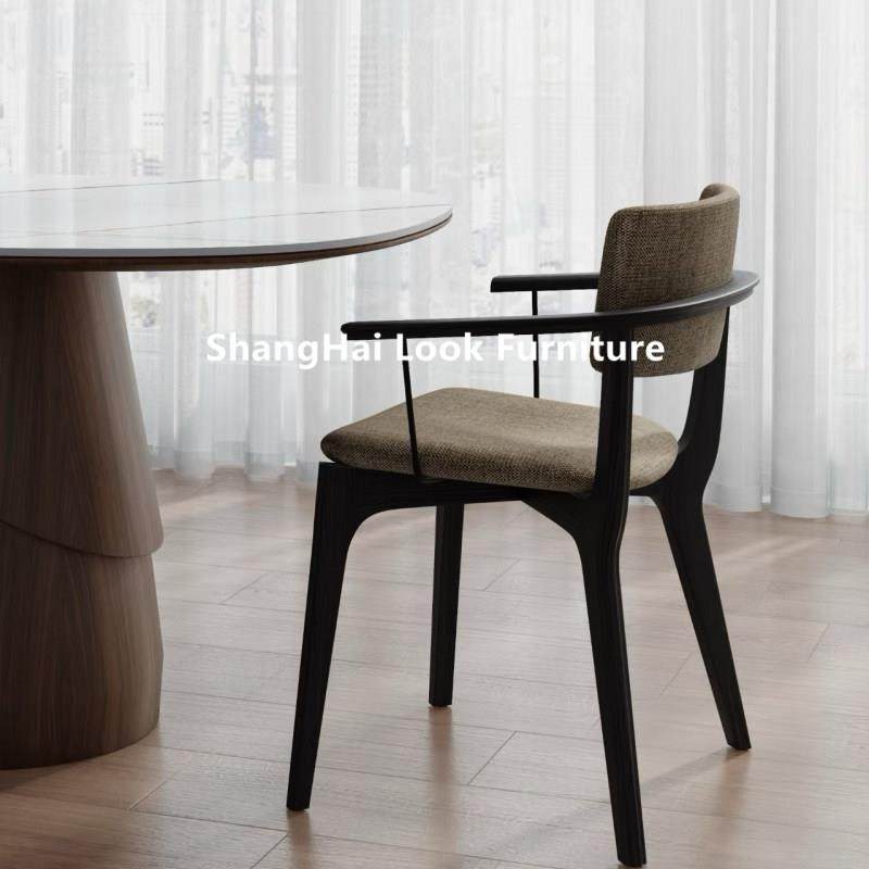 北欧现代实木吧台椅不锈钢家用高脚凳设计师款布艺极简前台吧台凳,淘宝优惠券,粉丝福利购,淘宝优惠卷