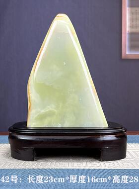 天然玉石摆饰泰山石敢当风水补角观赏奇原石客厅镇宅办公室靠山石