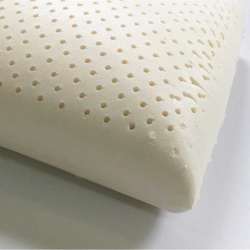 泰国乳SSG胶双层枕人枕高纯天然乳胶双人头带双枕套135*40度*14cm - 图3