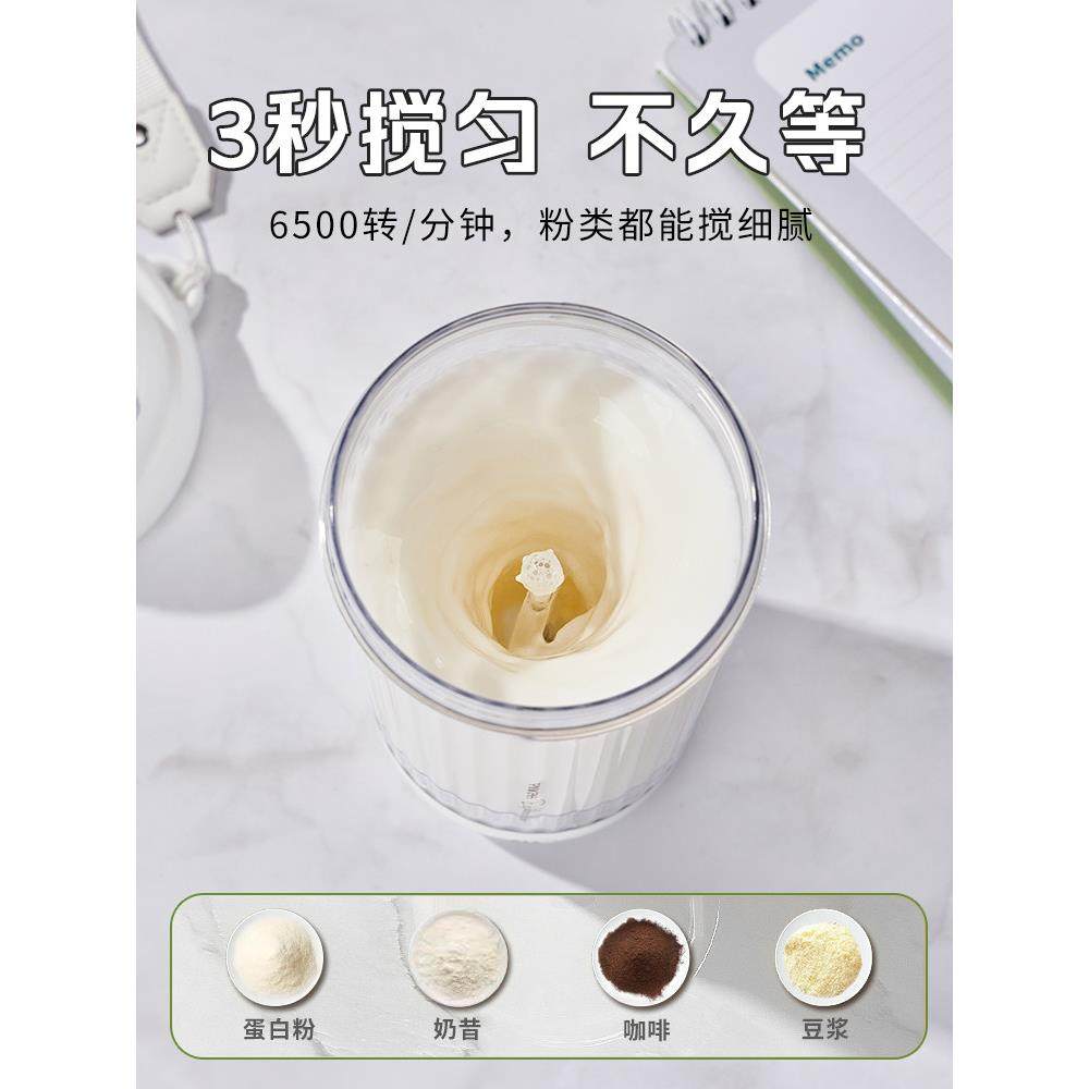 新款全自动搅拌杯蛋白粉奶昔粉豆浆咖啡2025充电款电动摇摇水杯子,淘宝优惠券,粉丝福利购,淘宝优惠卷
