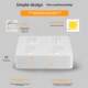 Aidohui four-head surface mount downlight ultra-thin bold light bedroom anti-glare Normcore ceilingless main