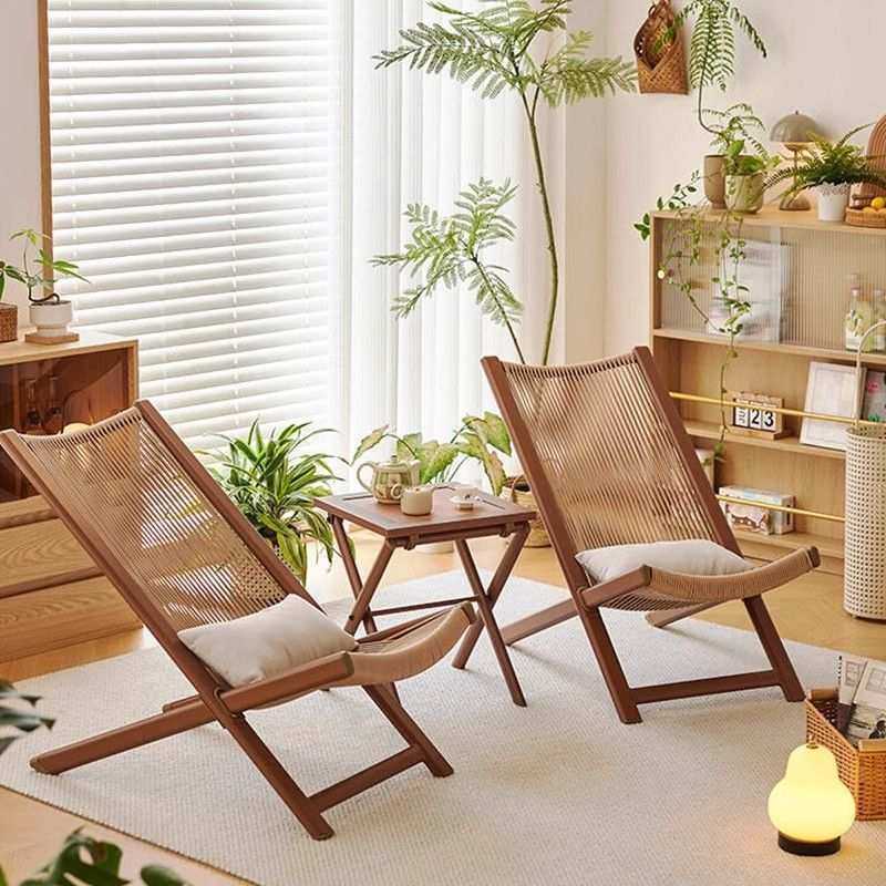 户外庭院躺椅家用客厅午休床折叠床阳台藤编躺椅可折叠懒人摇椅,淘宝优惠券,粉丝福利购,淘宝优惠卷