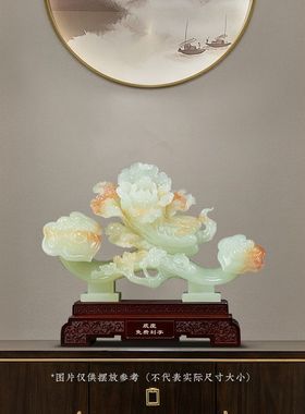 事事如意白菜摆件招财客厅玄关酒柜办公室装饰开业乔迁新居礼品