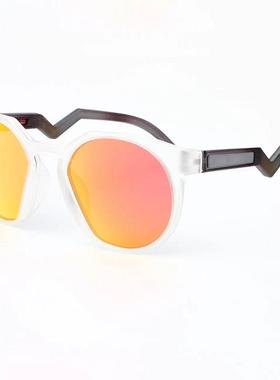 O户外 异形镜高颜值护眼帅气运动眼镜司机开车时装百搭DJ夜店墨镜