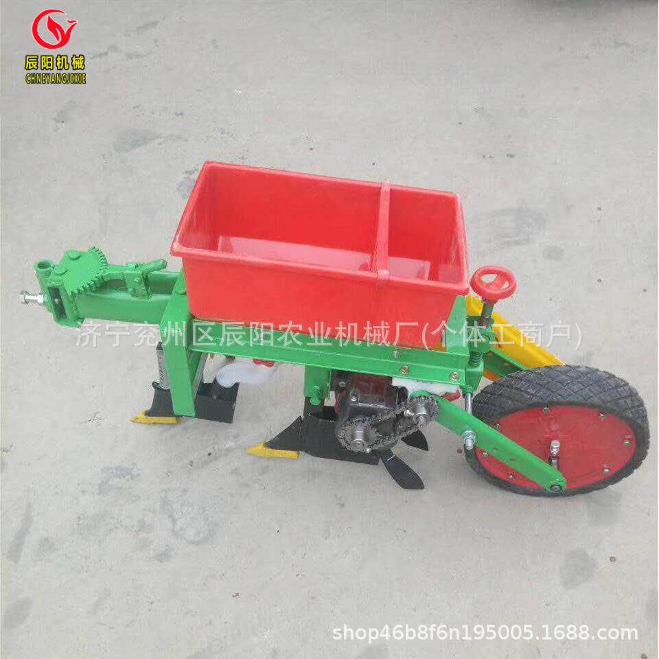 Yunnan's best-selling peanut precision seeding machine handcart/micro tiller supporting corn fertilizer precision seeding machine small