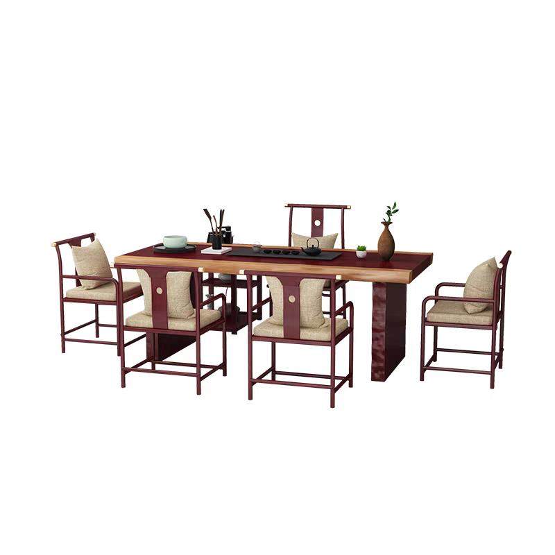 实木茶桌椅组合原木茶几家用客厅新中式泡茶桌整套简约办公室茶台,淘宝优惠券,粉丝福利购,淘宝优惠卷