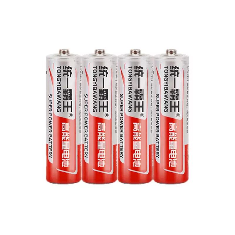 统一霸王电池5号7号碳性电池电视空调遥控器闹钟闹表五号玩具耐用