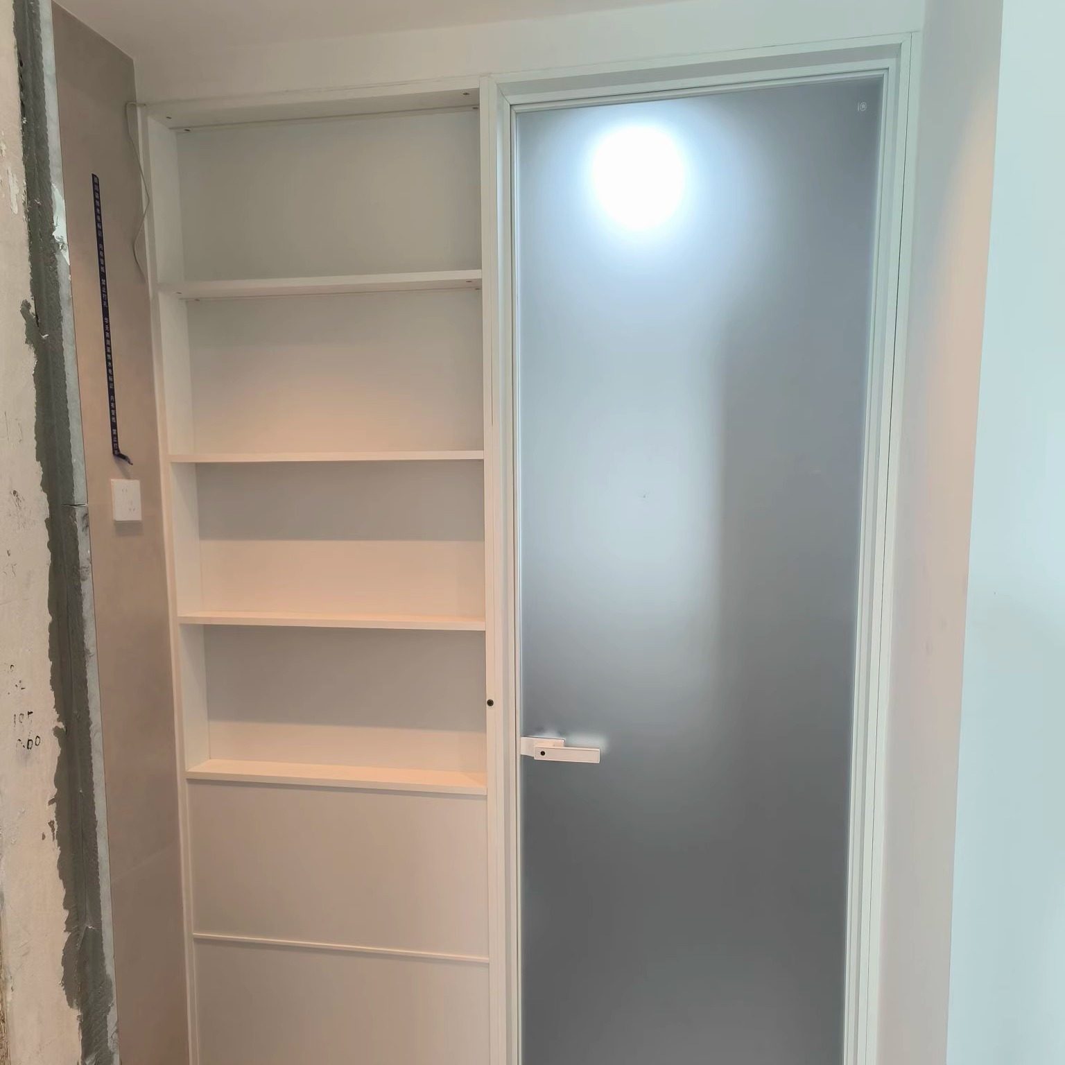 鹤淇美全铝卫生间隔断柜柜推拉门铝合金浴室玻璃门厕所移门,淘宝优惠券,粉丝福利购,淘宝优惠卷