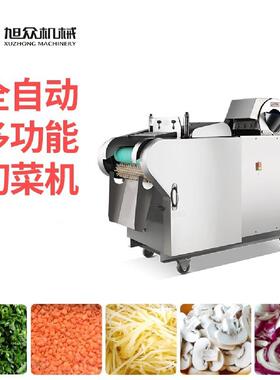 商用切菜机不锈钢蔬菜切片机瓜果药材切片机一机多功能切菜机