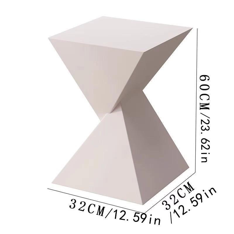 客厅边几小桌子奶油风沙发角几轻奢高级感茶几花架现代简约床头柜 - 图2