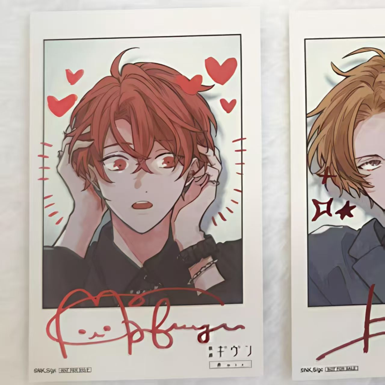 日谷Given被赠予的未来柊mix剧场版特典烫金拍立得小卡立夏真冬 - 图1