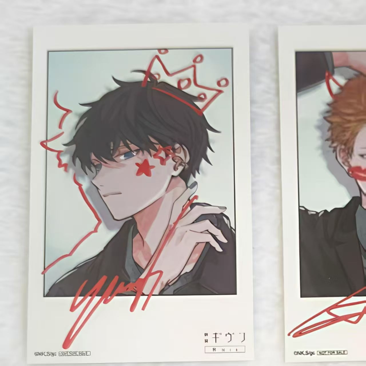 日谷Given被赠予的未来柊mix剧场版特典烫金拍立得小卡立夏真冬 - 图0