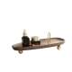 Virtual room desktop Nordic creative simple and exquisite entrance living room keys, cosmetics storage tray solid wood
